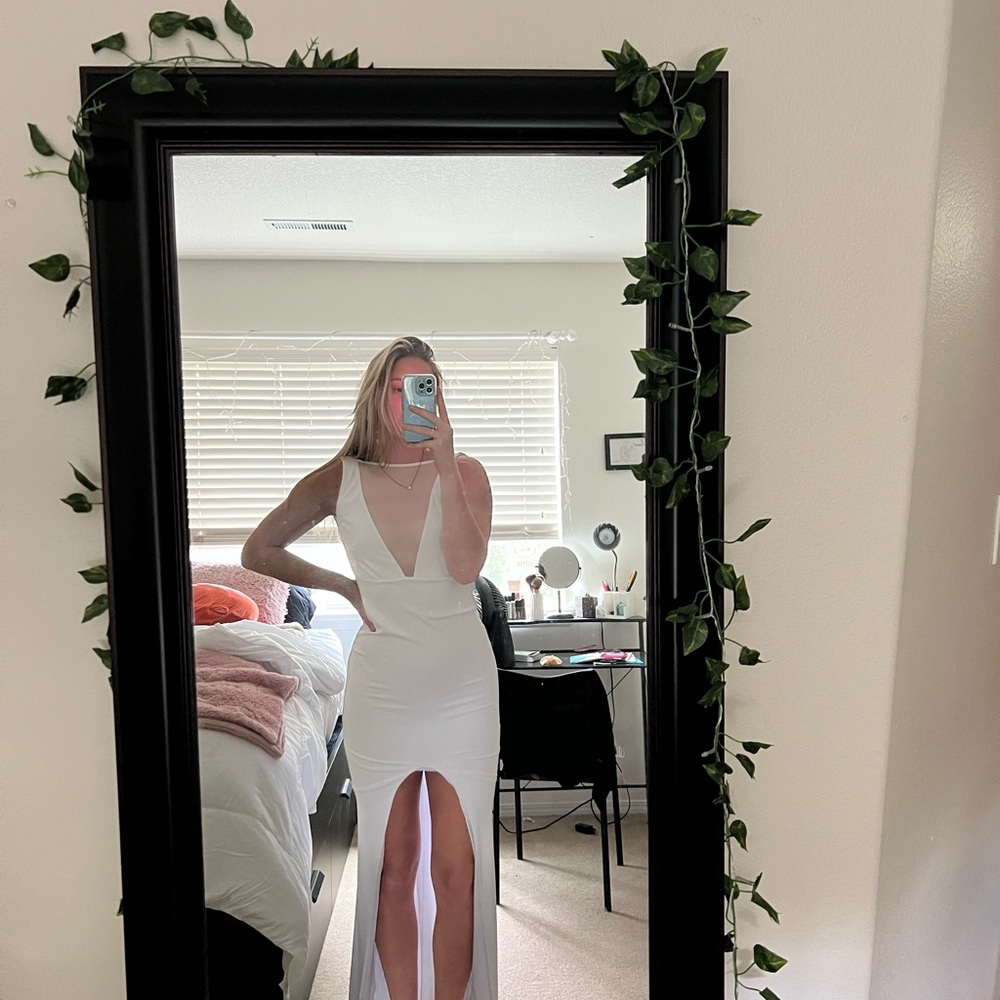 Long White Dress